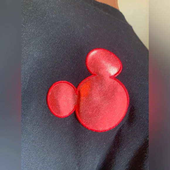 Disney mickey mouse sweatshirt ears hearts size 1x - Picture 4 of 8